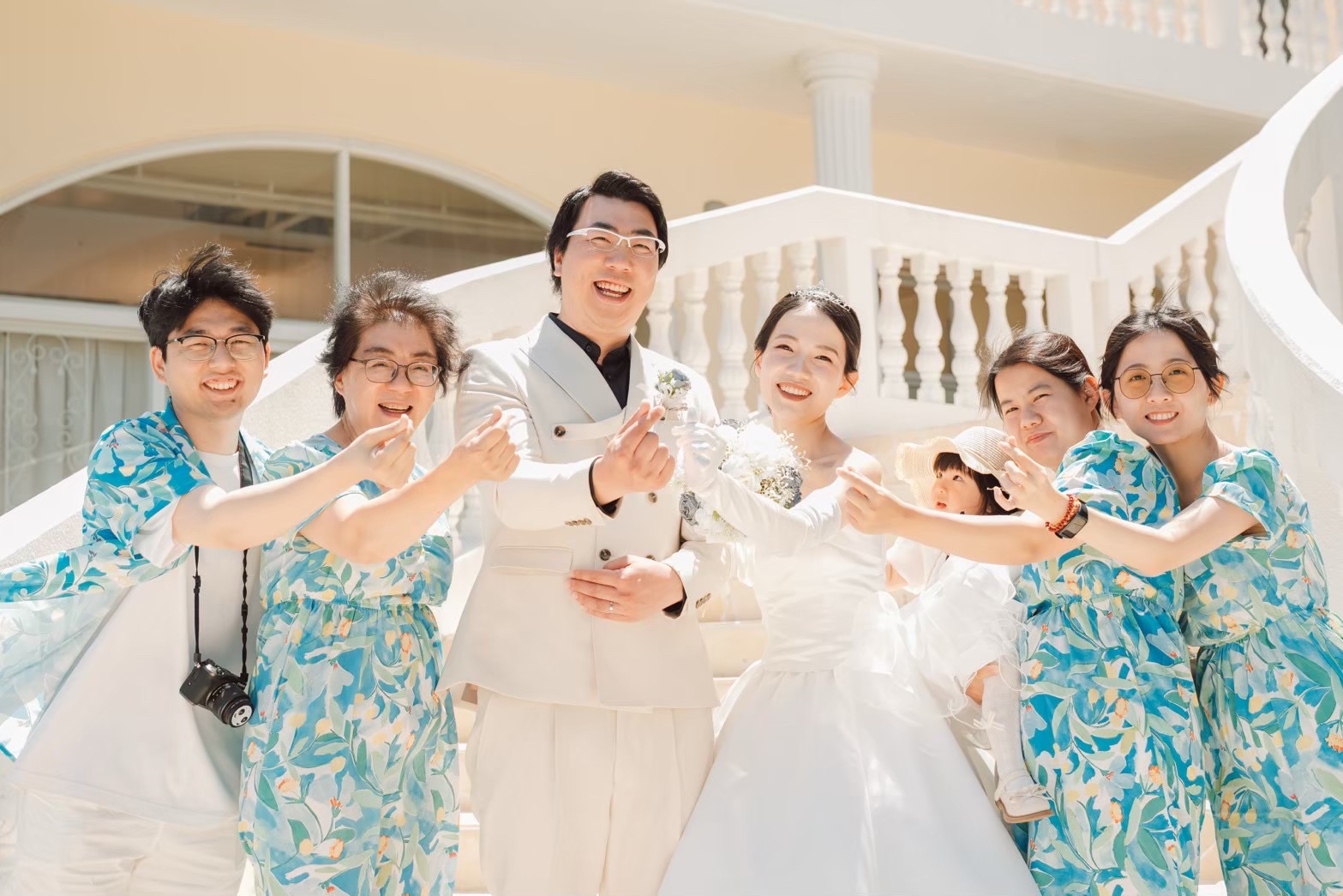 家族の絆が映し出されるウエディング♡